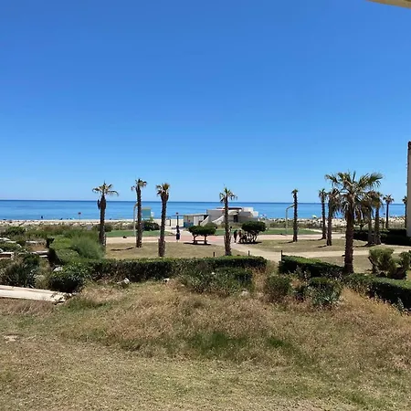 T2 4 Pers A Le Barcares, Face Mer, Parking Prive - Fr-1-81-640 Le Barcarès