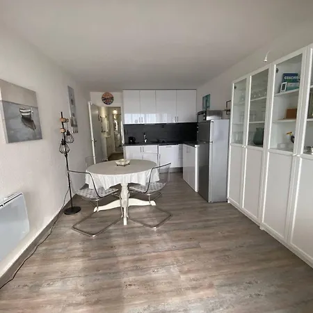 T2 4 Pers à Le Barcarès, Face Mer, Parking Privé - Fr-1-81-640 *