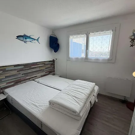T2 4 Pers A Le Barcares, Face Mer, Parking Prive - Fr-1-81-640 *